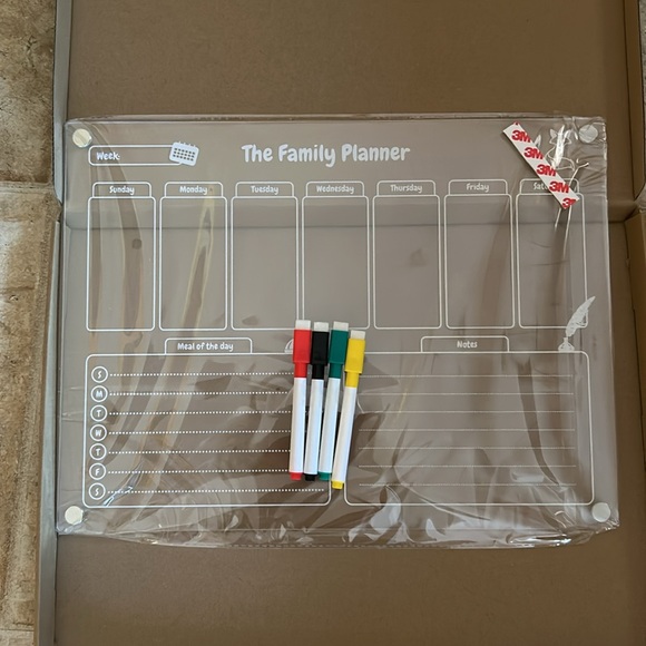 Clear Acrylic Calendar/Planner - Picture 2 of 8